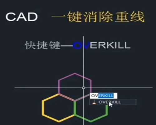 CAD如何消除重复的线？CAD消除重复线的方法