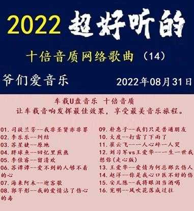 群星《2022超好听的十倍音质网络歌曲(14)》mp3/WAV分轨