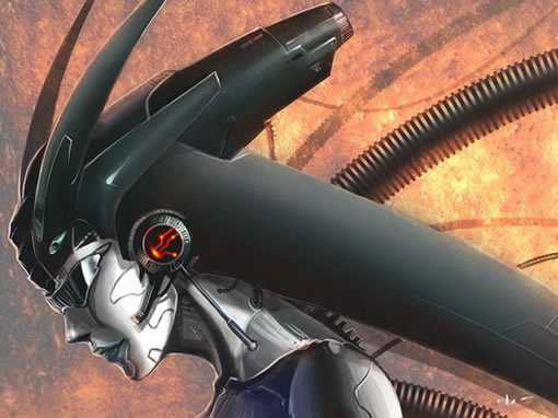 photoshop鼠绘教程:女机械人