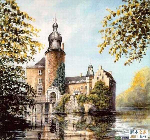 photoshop CS3合成梦幻美丽的天堂效果