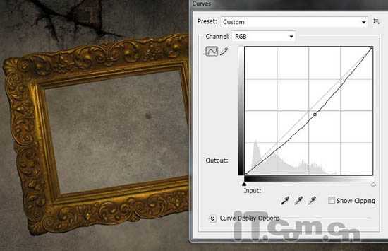 PS合成3D画：从相框当中冲出的鲨鱼