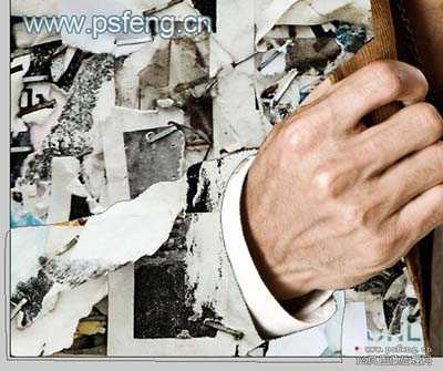 PS合成背景超酷的个性帅气外国男生照片