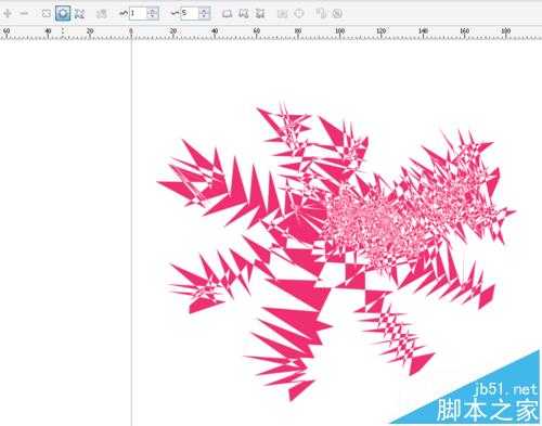 CDR怎么绘制美丽的花朵?CDR变形工具制花朵的技巧