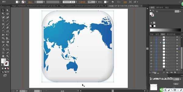 ai怎么绘制地图图标? ai画地图矢量图标的教程